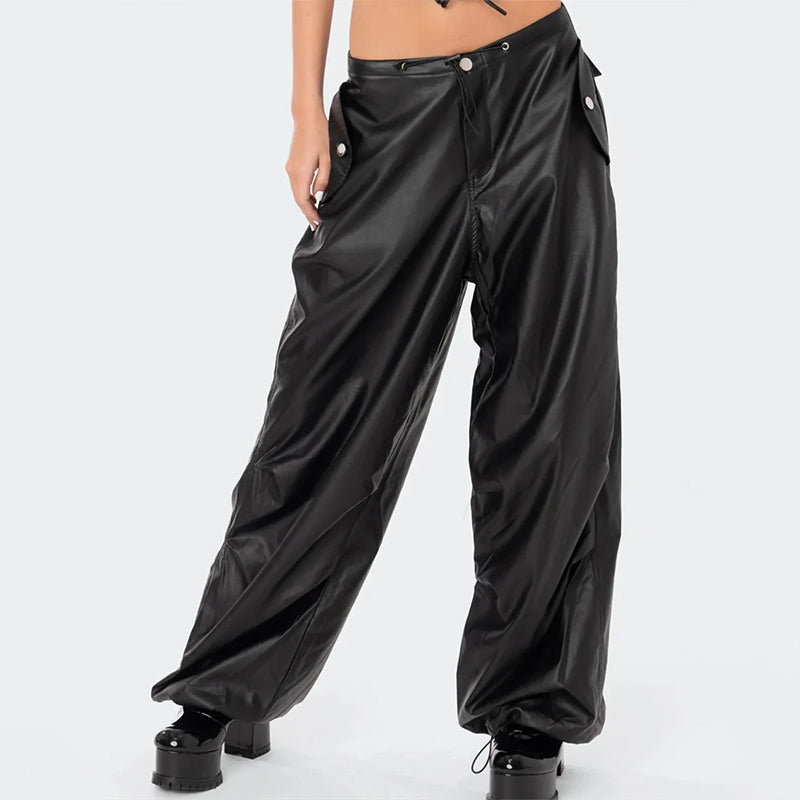 Mcdowell מכנס דמוי עור