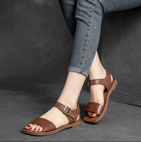 Rex סנדלים שטוחות