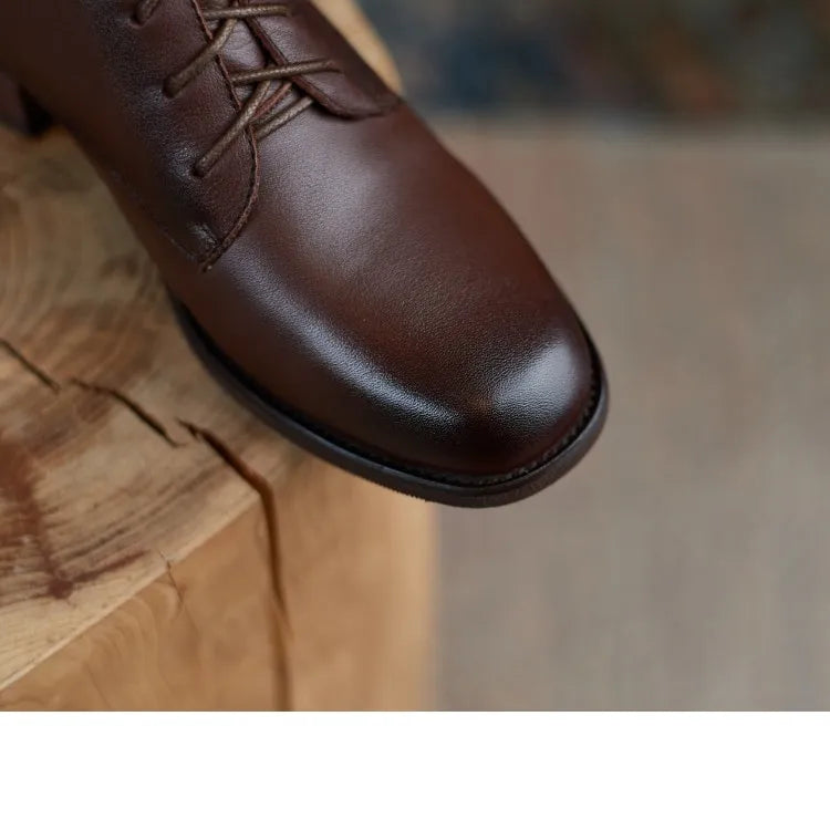 Aaryan מגפוני עור אמיתי