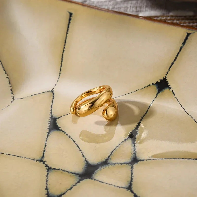 Mcclain עגיל קליפ זהב ללא חור