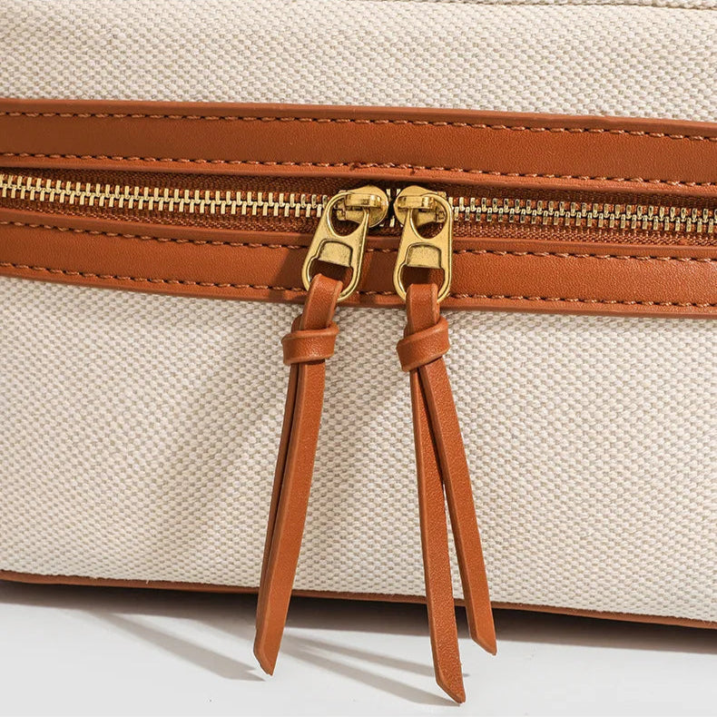 Lucie תיק קאנבס בוקס אלגנטי