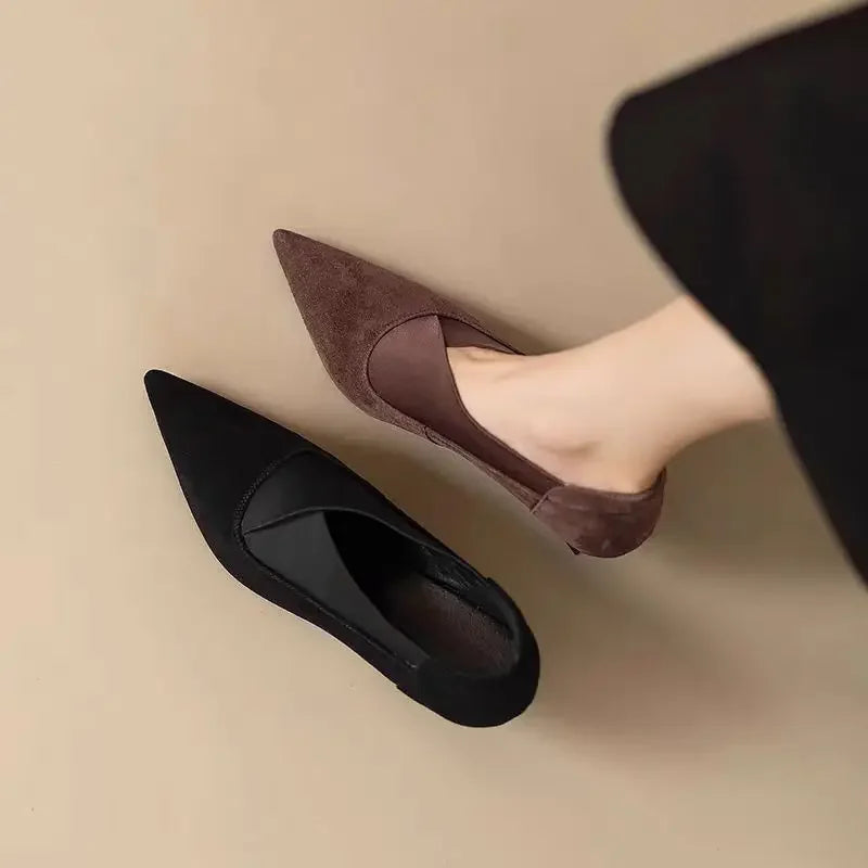 Park נעלי עקב בסגנון צרפתי