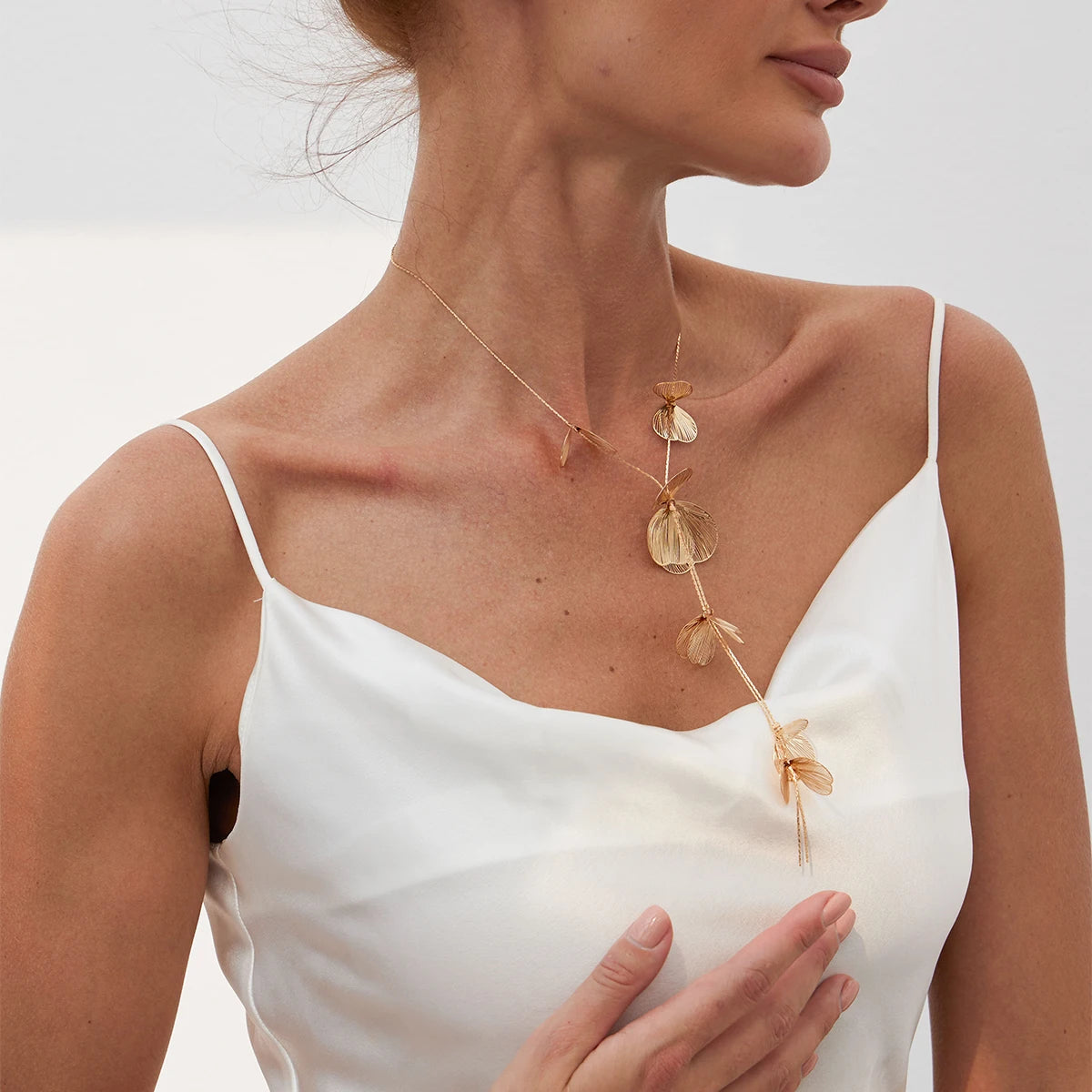 Reid שרשרת עלים ארוכה