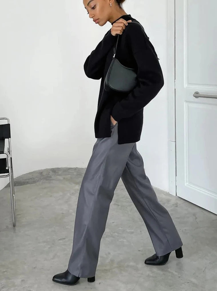 Sosa מכנסים דמוי עור