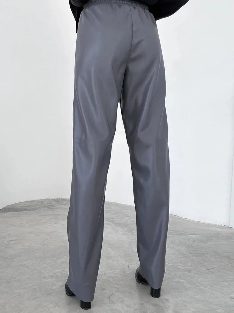 Sosa מכנסים דמוי עור