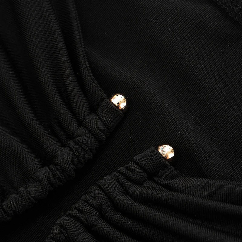 Stella חולצת אוף שולדר עם מפתח עמוק