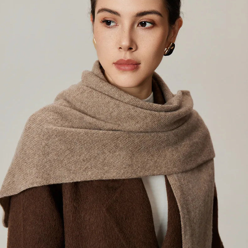 Mccall צעיף סריג חורפי אלגנטי