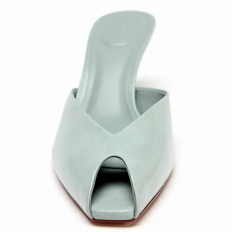 Orr סנדלי עקב פתוחים בסגנון אלגנטי