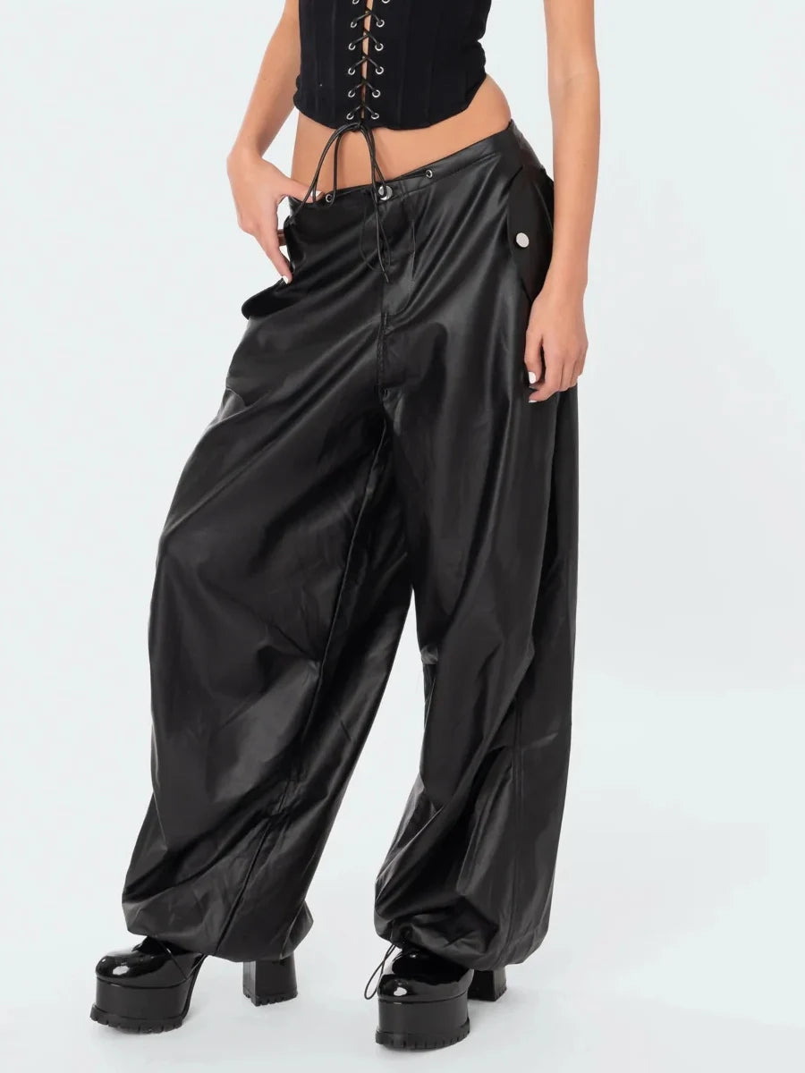 Mcdowell מכנס דמוי עור