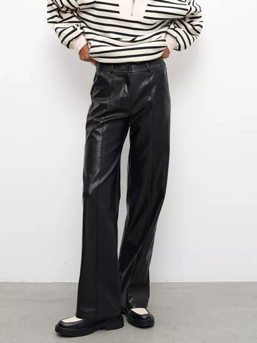 Jaden מכנסיים דמוי עור