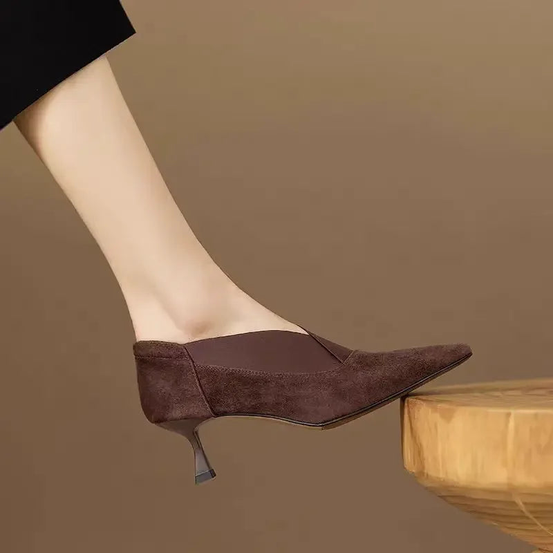 Park נעלי עקב בסגנון צרפתי