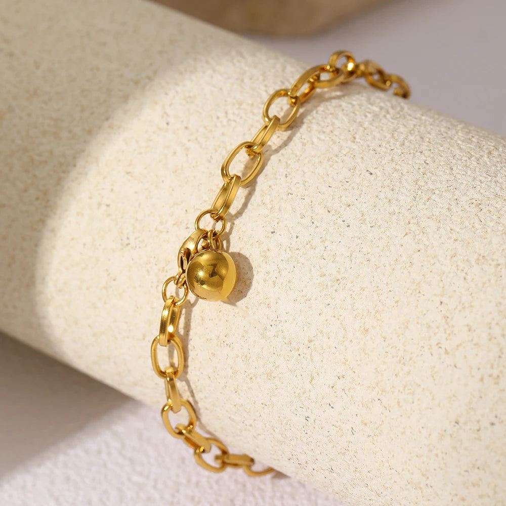 Luna צמיד שרשרת עם תליון