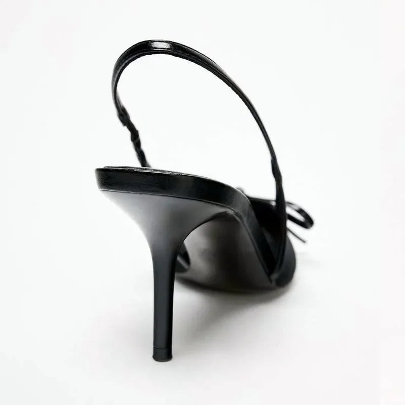 Atkins נעלי עקב מחודדות רשת סלינגבק