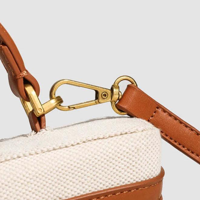 Lucie תיק קאנבס בוקס אלגנטי