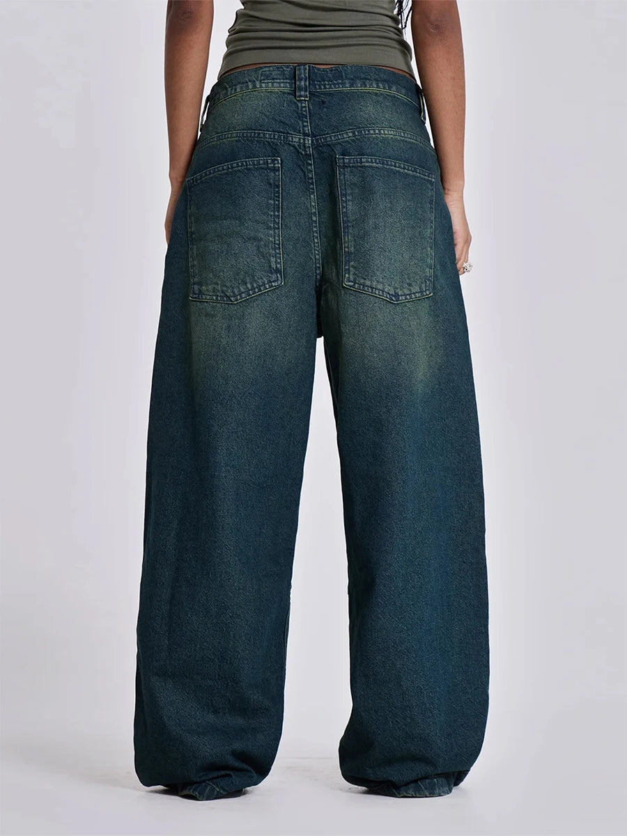 Lin ג׳ינס רחב קז׳ואלי