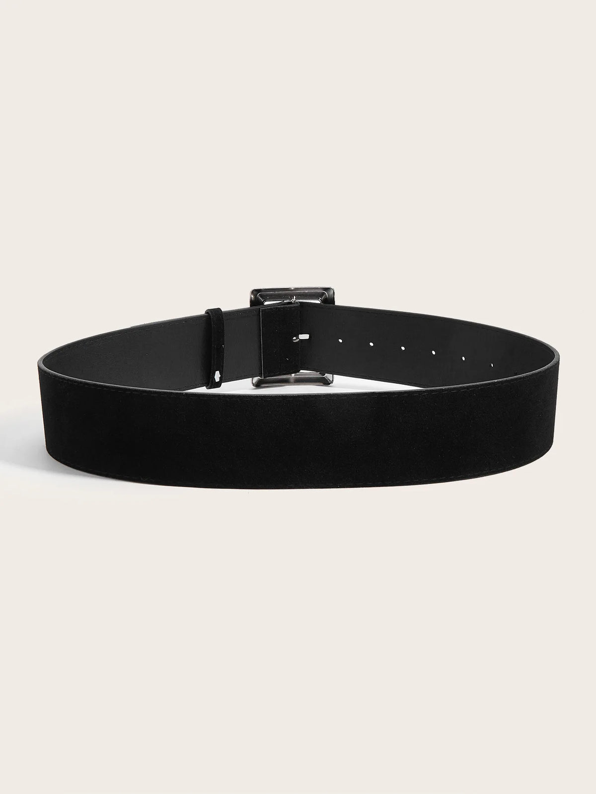 Janice חגורה רחבה עם אבזם מרובע