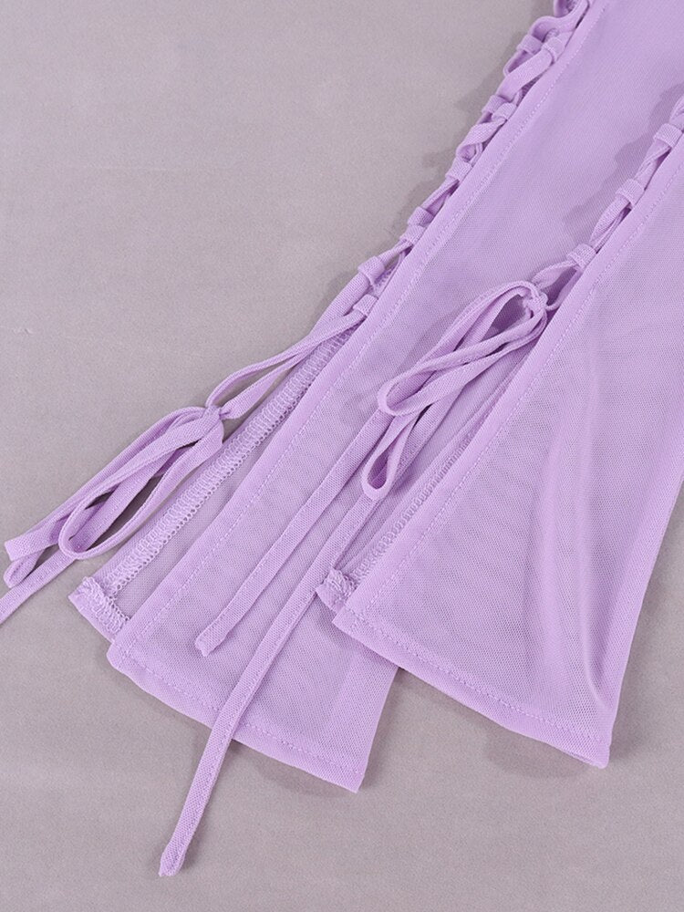 Alivia שמלת מיני כיווצים