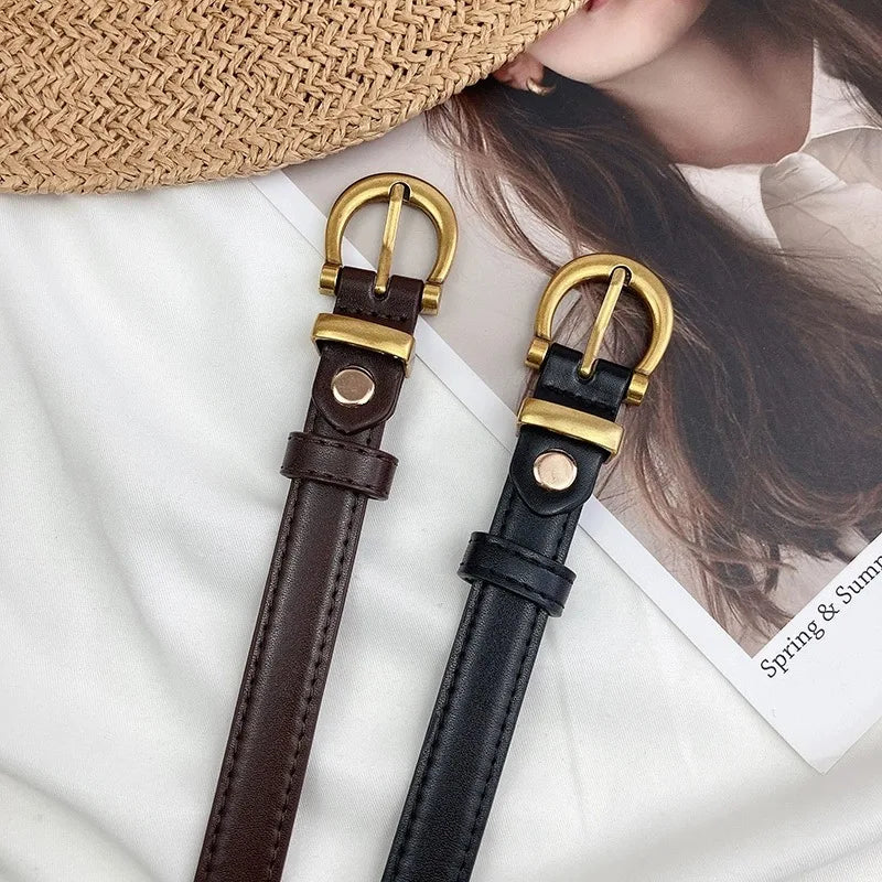 Meadows חגורת דמוי עור