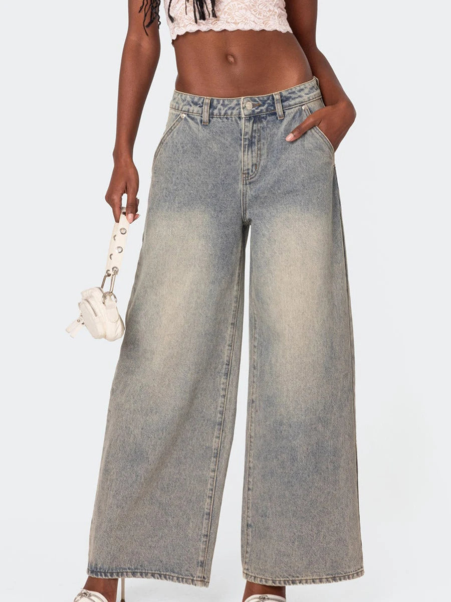 Strickland מכנסי ג׳ינס רחבים