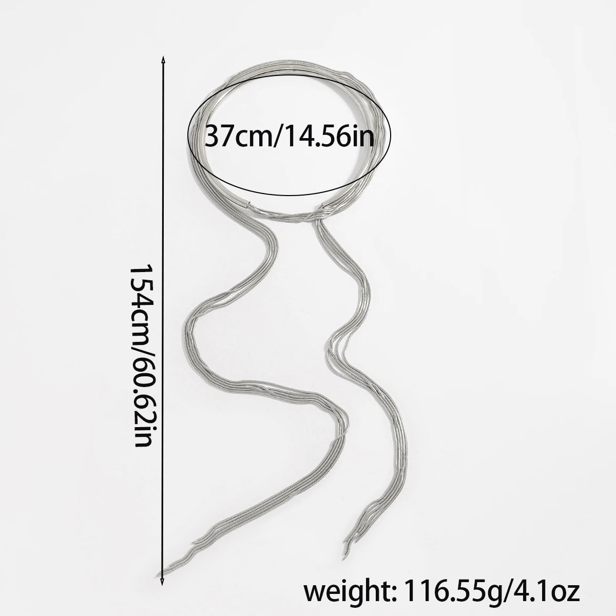 Aurielle שרשרת קולאר עם טסל זהב