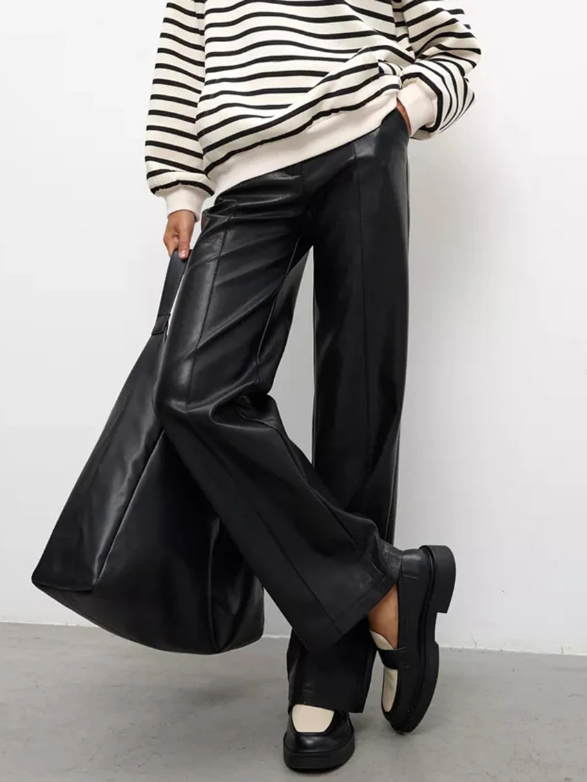 Jaden מכנסיים דמוי עור