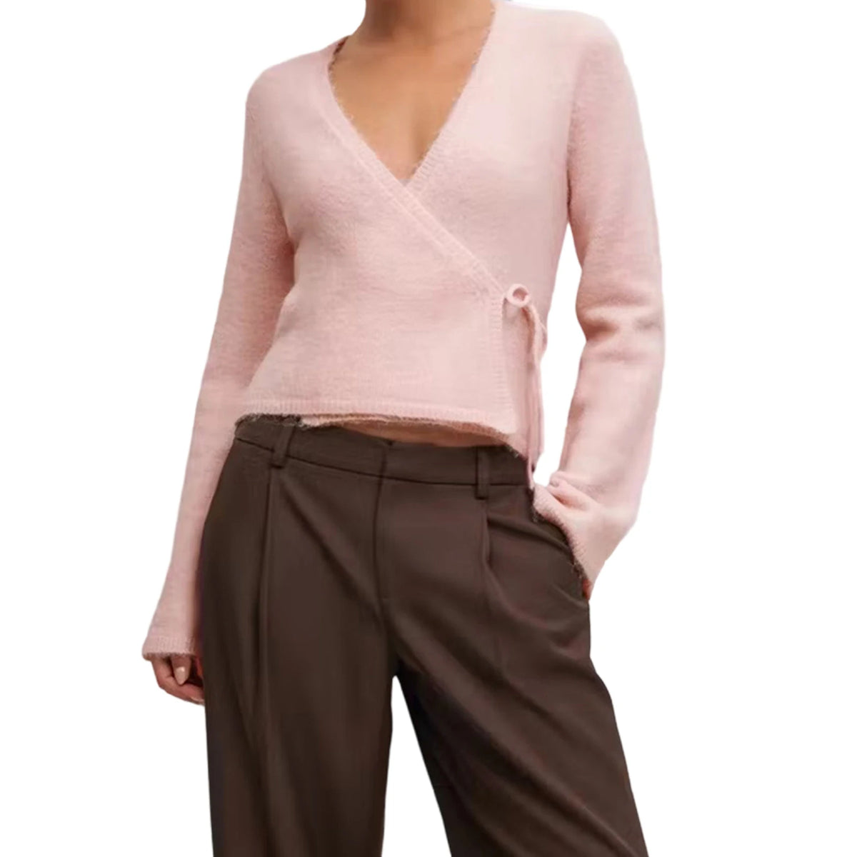 Alison קרדיגן סרוג בגזרת מעטפה