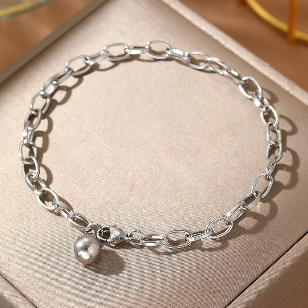 Luna צמיד שרשרת עם תליון