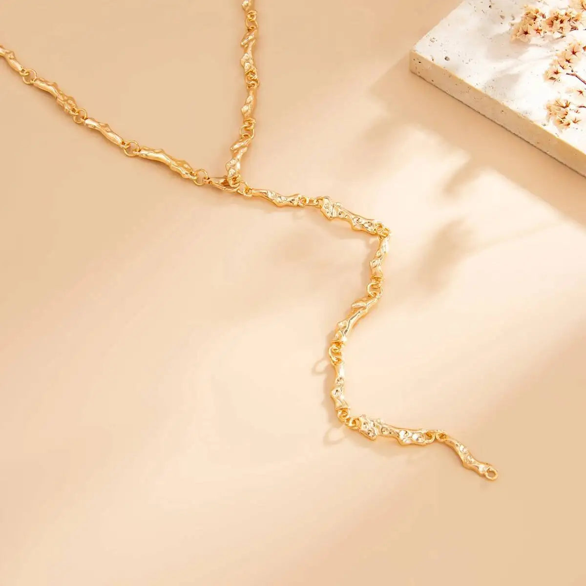 Randall שרשרת ארוכה בעיצוב אי-סימטרי