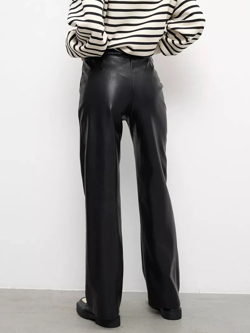 Jaden מכנסיים דמוי עור