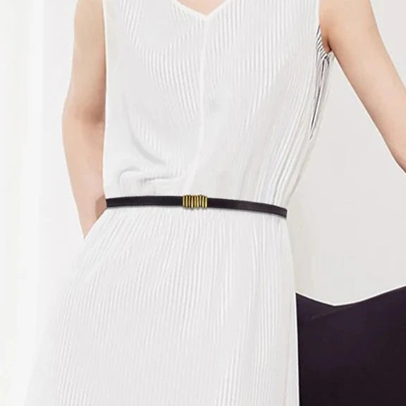 Anish חגורת דמוי עור