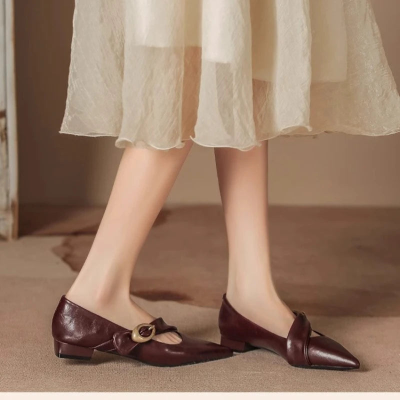 Tia נעליים שטוחות אלגנטיות