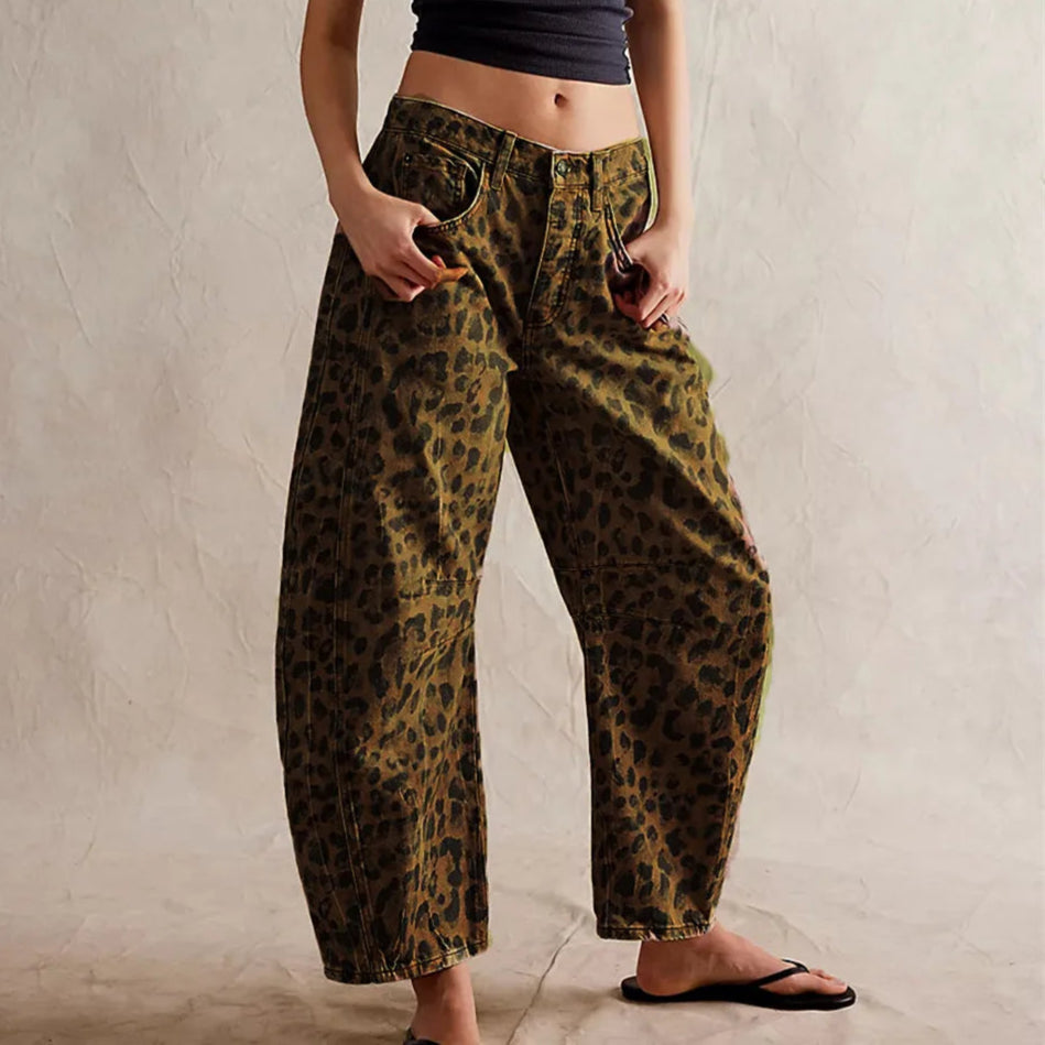 Enriquez ג׳ינס מנומר