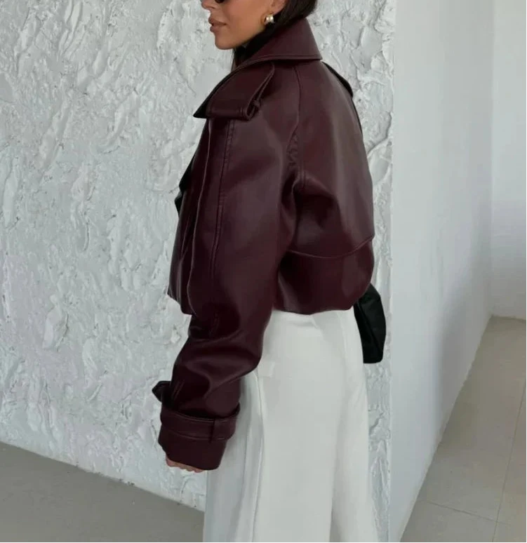 Anastasia מעיל דמוי עור Outlet