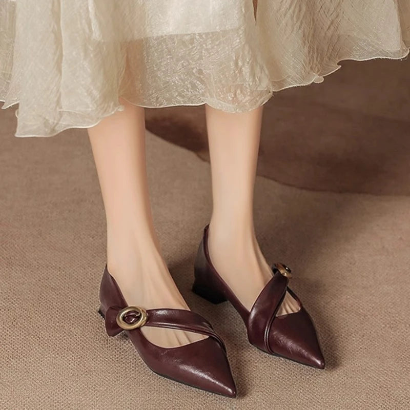 Tia נעליים שטוחות אלגנטיות