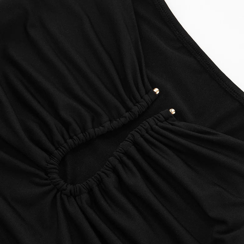 Stella חולצת אוף שולדר עם מפתח עמוק