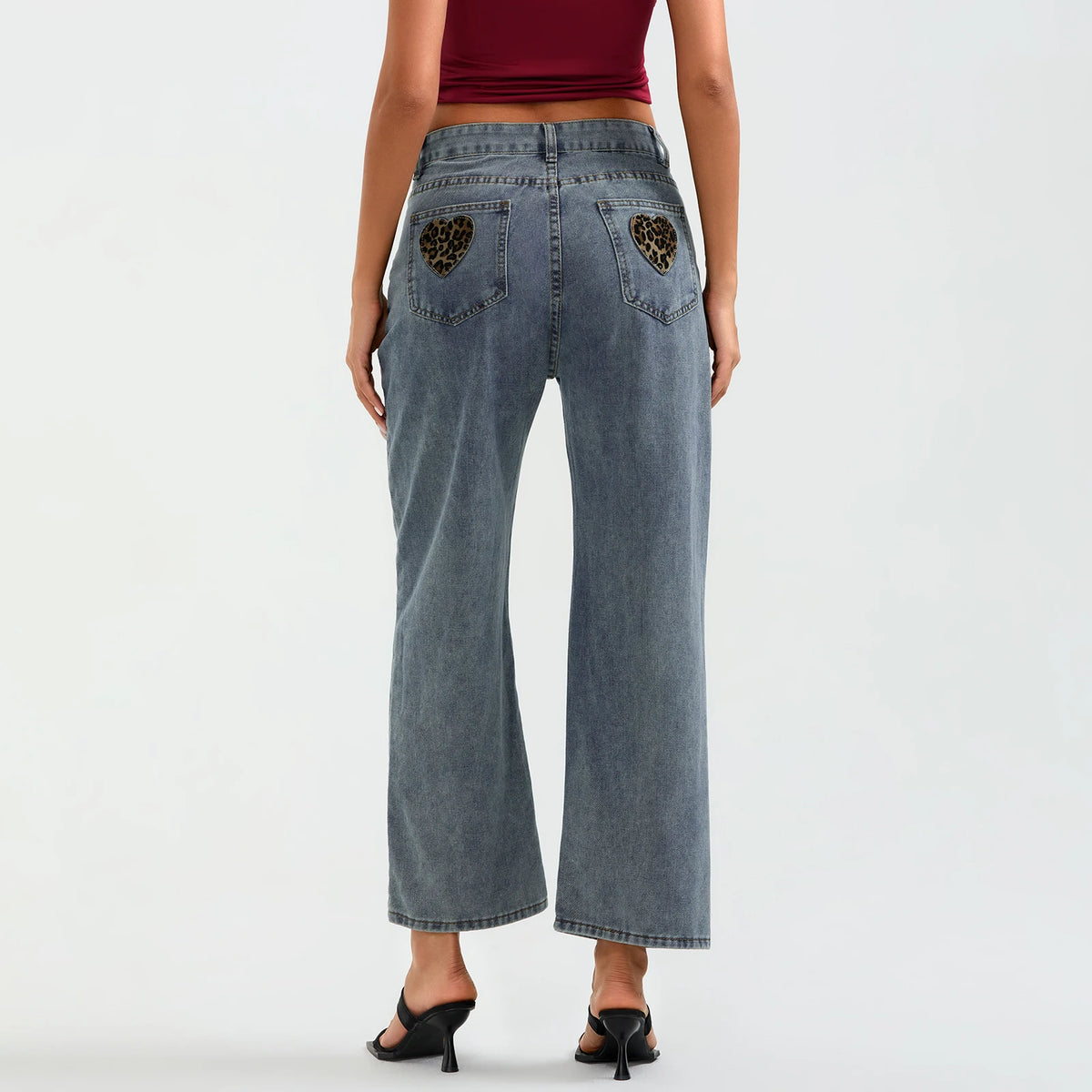 Aurelia מכנסי ג׳ינס רחבים