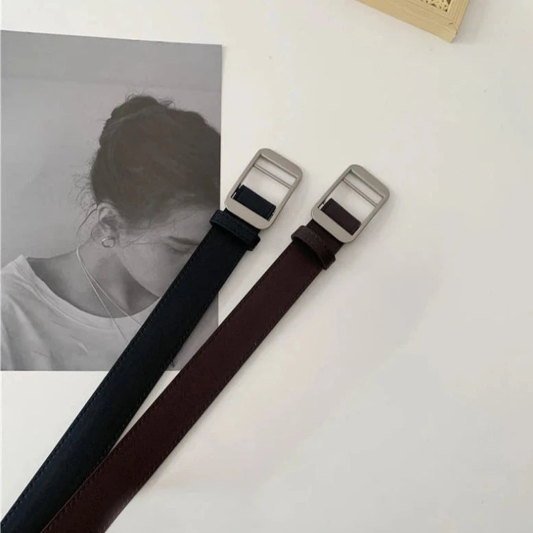 Pratt חגורת דמוי עור