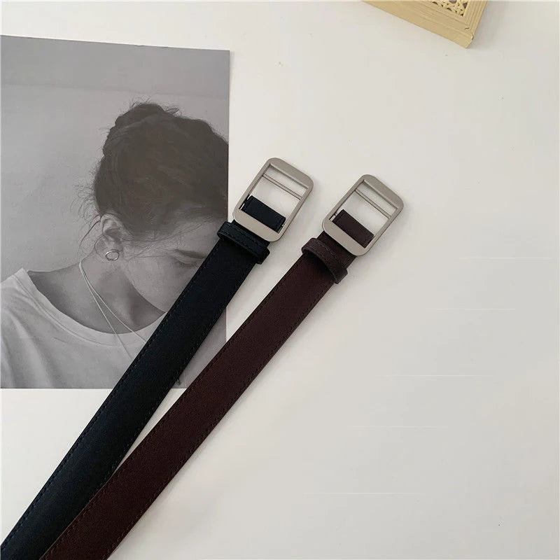 Pratt חגורת דמוי עור