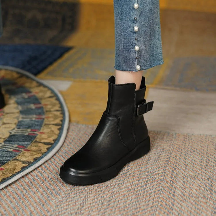 Bruce מגפי צ'לסי עם אבזם