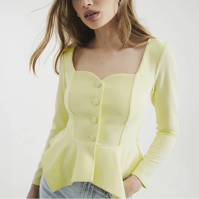 Jana חולצה אלגנטית עם כפתורים