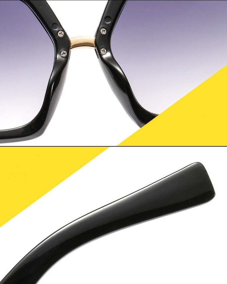 Anya משקפי שמש מרובעים