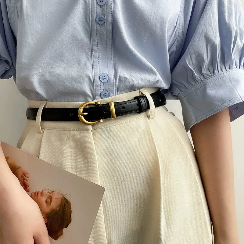 Meadows חגורת דמוי עור