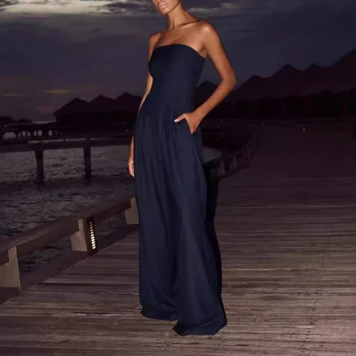 Diaz אוברול סטרפלס קייצי