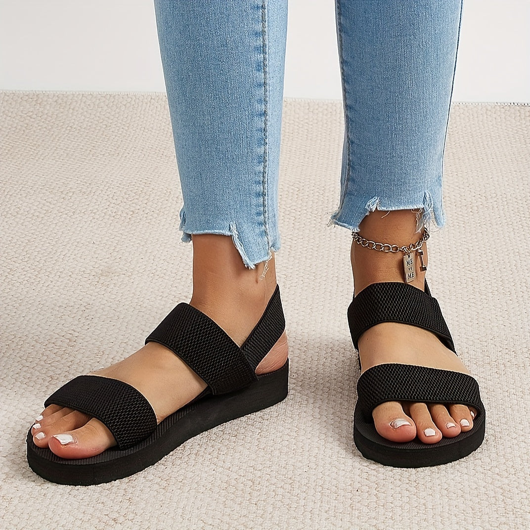 Morse סנדלים שטוחות