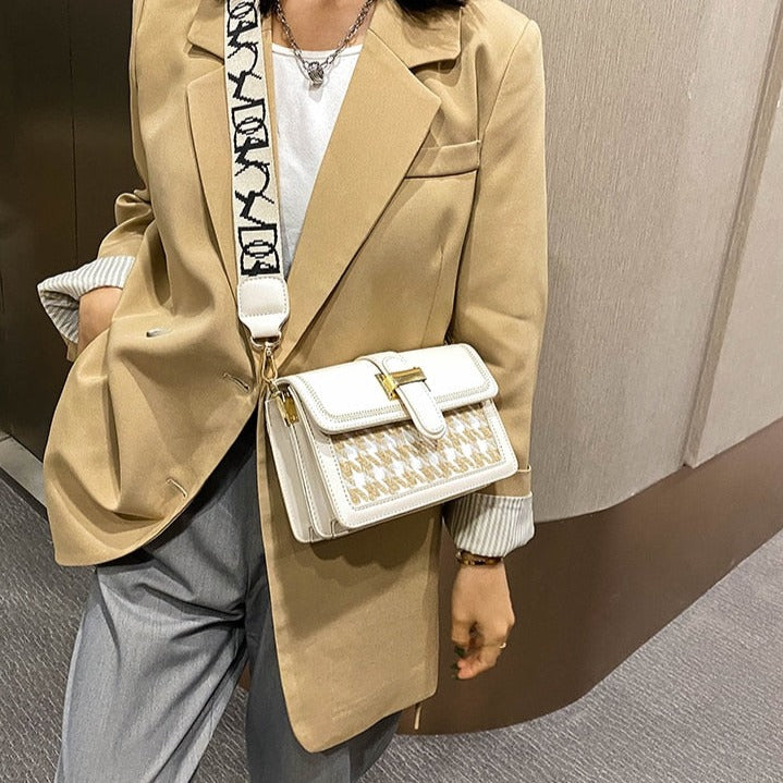 Rees תיק צד דמוי עור