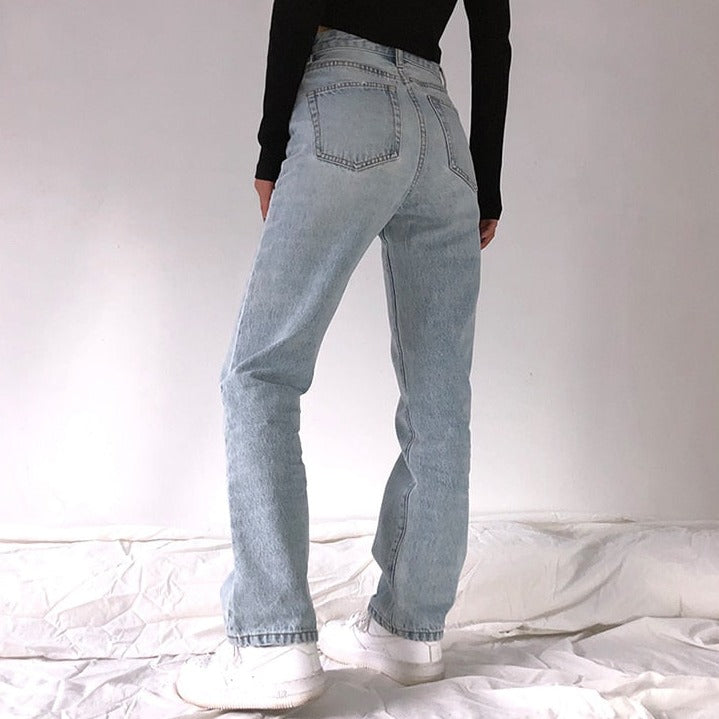 Kylie ג'ינס בגזרה ישרה
