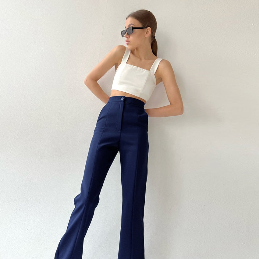 Weiss מכנסיים ארוכים עם פתח