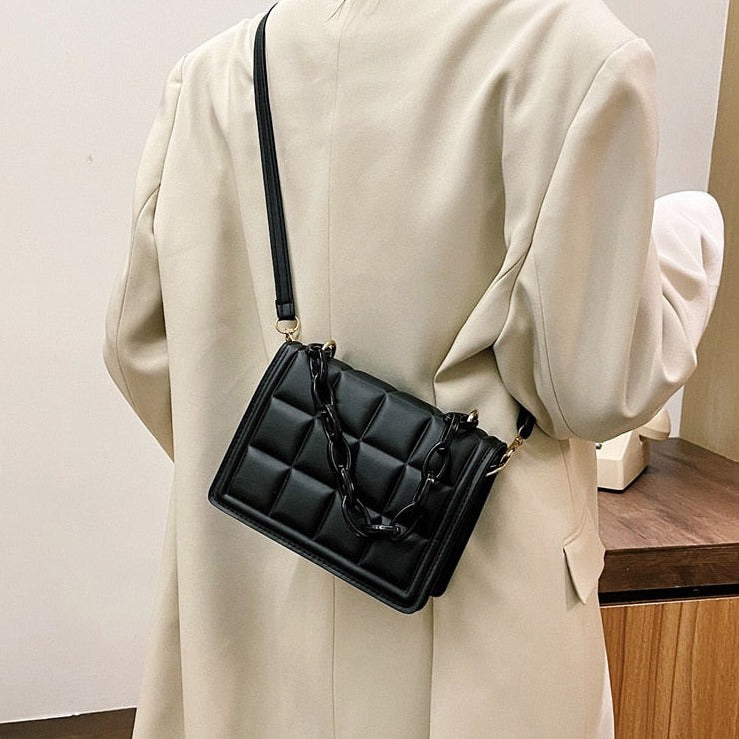 Abbey תיק צד בטקסטורה