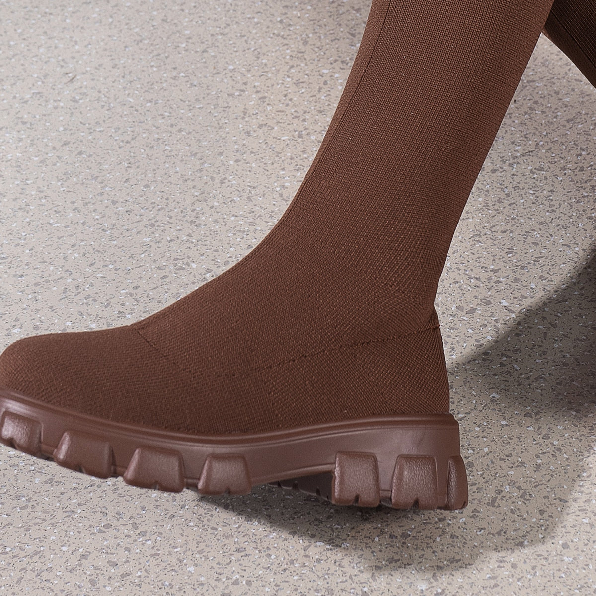 Garry מגפיים גבוהים עם סוליית טרקטור Outlet