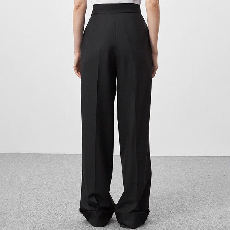 Kemp מכנסיים מחוייטים בגזרה רחבה